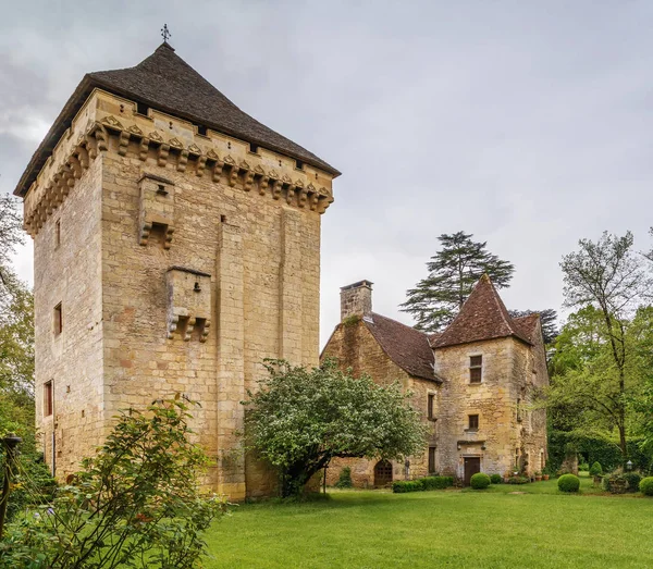 Historical Tower Saint Leon Sur Vezere Dordogne France — Stock Photo, Image