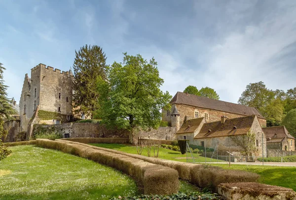 Chateau Fayrac Kasteel Gemeente Castelnaud Chapelle Perigord Zuid Frankrijk — Stockfoto