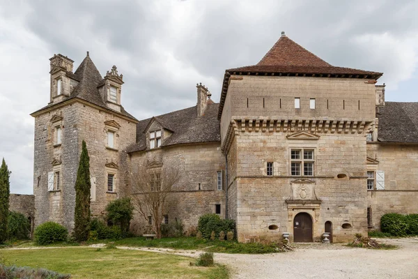 Chateau Cenevieres Замок Коммуне Cenevires Французском Департаменте Лот — стоковое фото