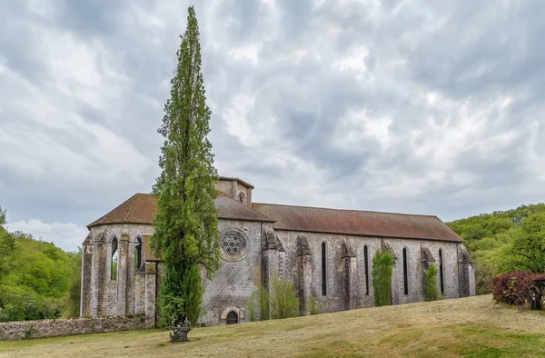 Abadía Beaulieu Rouergue También Conocida Como Abadía Belloc Antiguo Monasterio —  Fotos de Stock