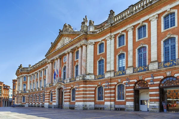 Capitole Heart Municipal Administration French City Toulouse Its City Hall — Stock Photo, Image