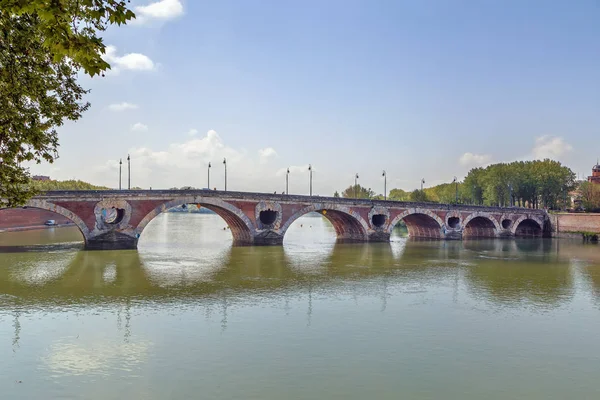 Pont Neuf New Bridge 16Th Century Bridge Toulouse France — Stock Photo, Image