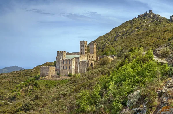 Sant Pere Rodes Een Voormalig Benedictijner Klooster Het Noordoosten Van — Stockfoto