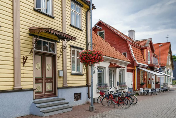 Ulica Centrum Parnu Estonia — Zdjęcie stockowe