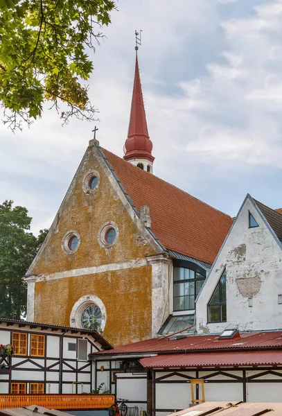 Církev Elizabeth Evangelický Kostel Parnu Estonsko — Stock fotografie