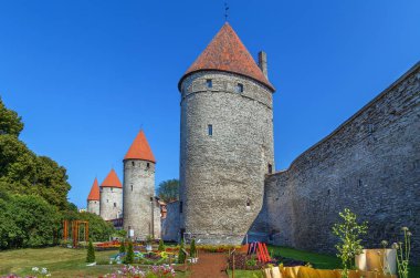 Duvarlar Tallinn, Estonya