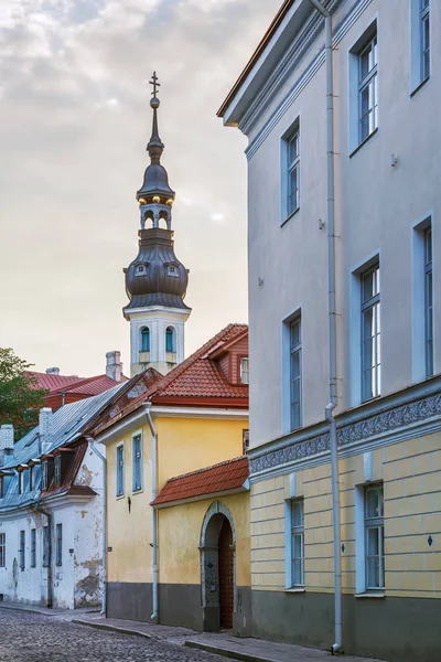 Rua em Tallinn, Estonia — Fotografia de Stock