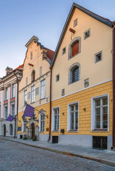 Rua em Tallinn, Estonia — Fotografia de Stock