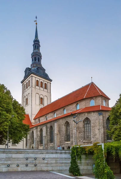 聖ニコラス教会、タリン、エストニア — ストック写真
