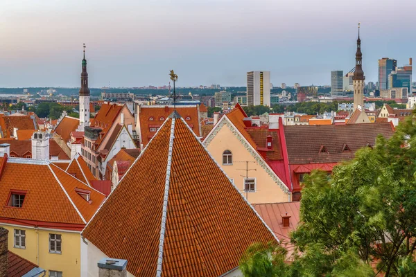 Panoramablick auf Tallinn, Estland — Stockfoto