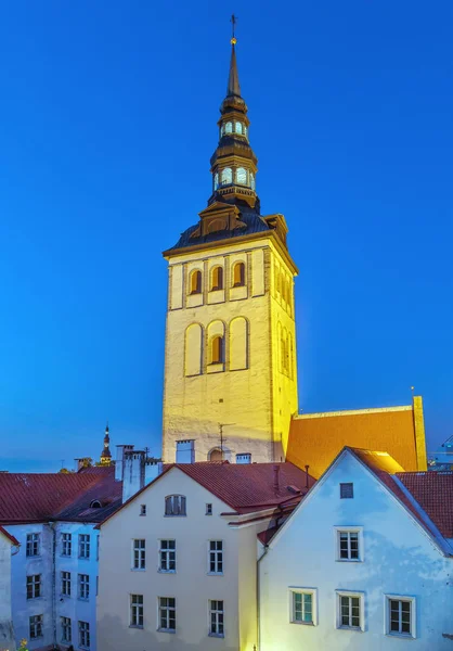 St. Nicholas kyrka, Tallinn, Estland — Stockfoto