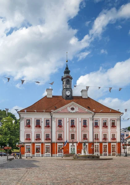 Town hall of Tartu, Estonia — Stock Photo, Image