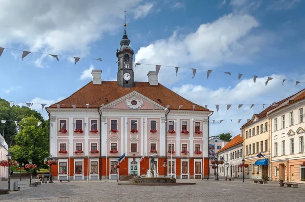 市庁舎のタルトゥ、エストニア — ストック写真