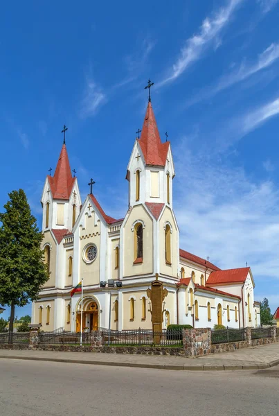 Kilise Svencionys, Litvanya — Stok fotoğraf