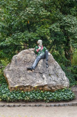 Oscar Wilde Memorial Sculpture, Dublin, İrlanda