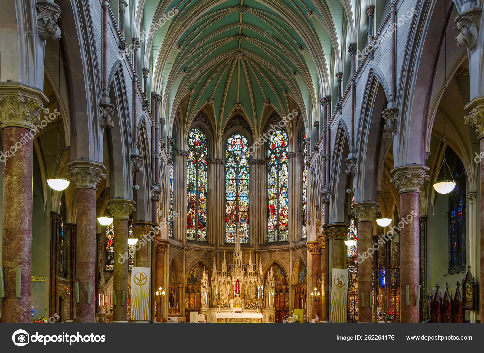 约翰巷教堂，都柏林，爱尔兰—— 库存社论照片© borisb17 #262264176