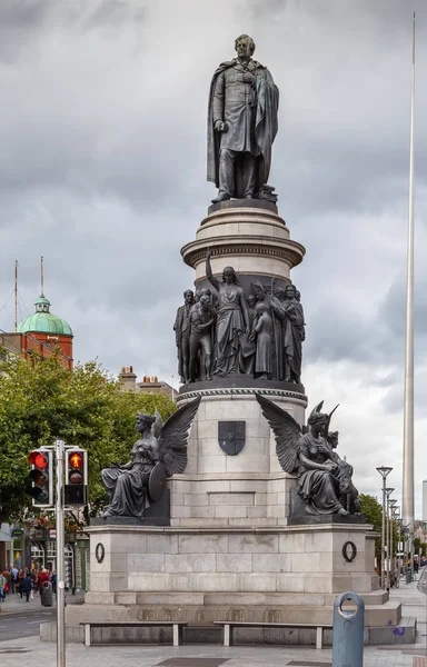 О'Коннелл пам'ятник, Дублін, Ірландія — стокове фото