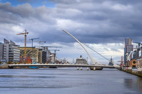 Samuel Beckett Bridge, Dublin, Irlanda — Fotografia de Stock