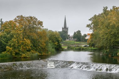 River Suir, Cahir kasabasında, İrlanda