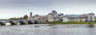 Kral John's Castle manzarası, Limerick, İrlanda