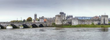 View of King John's Castle, Limerick, Ireland clipart