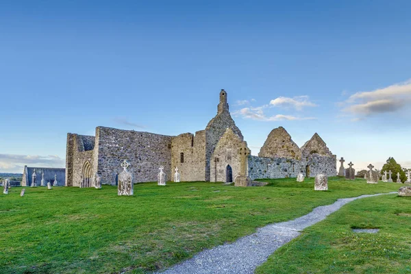 Abadía de Clonmacnoise, Irlanda — Foto de Stock