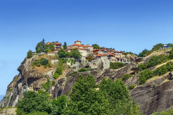 A nagy Meteoron-kolostor a Meteora, Görögország — Stock Fotó