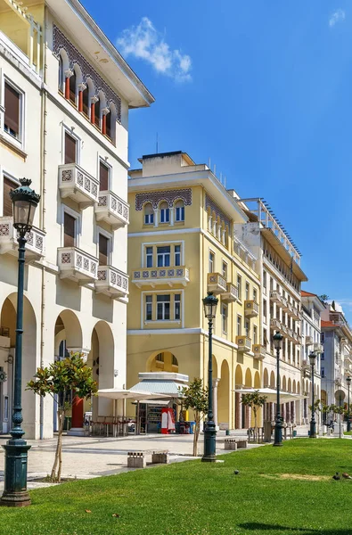 Aristoteles Straße, Thessaloniki, Griechenland — Stockfoto