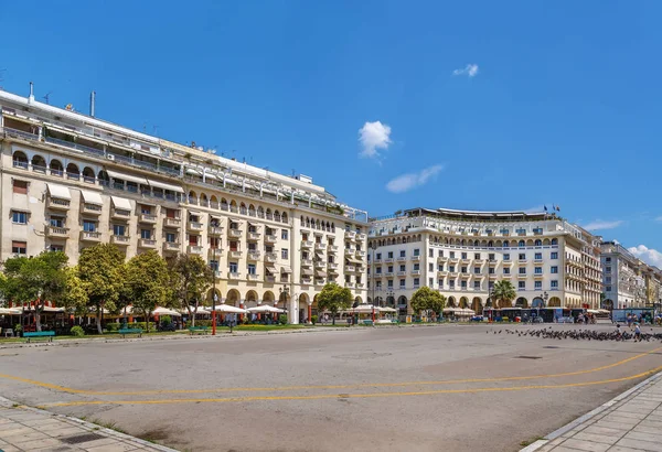 Aristoteles Quadrat, Thessaloniki, Griechenland — Stockfoto