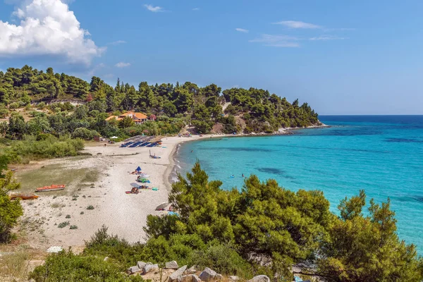 Agios Ioannis beach, Chalkidiki, Yunanistan