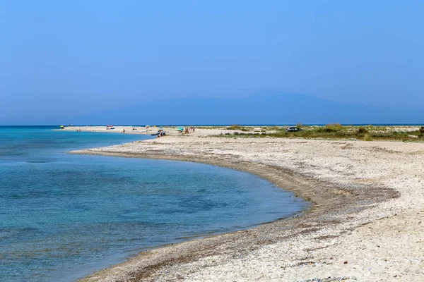 Пляж Федди Кейп, Халкидики, Греция — стоковое фото