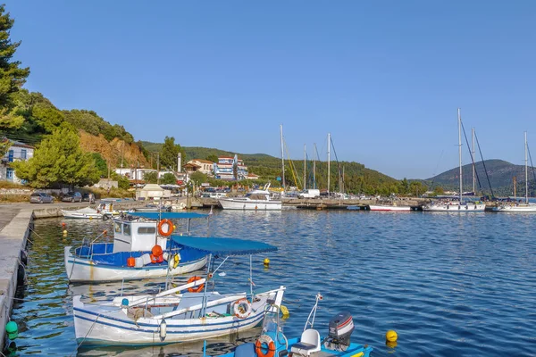 Fishing port in Porto Koufo, Chalkidiki, Greece — Stock Photo, Image