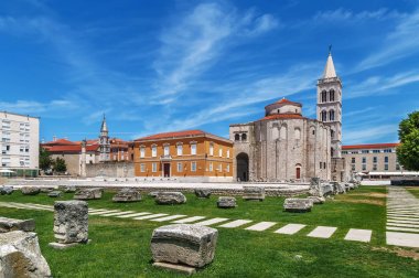 Kilise st. donatus, zadar, Hırvatistan