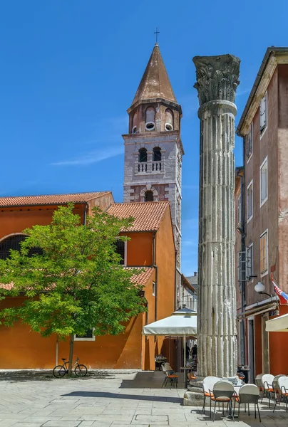 Columna romana, Zadar, Croacia — Foto de Stock