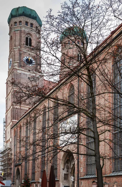 Mnichov Frauenkirche, Německo — Stock fotografie
