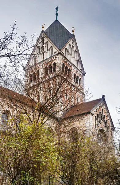 St. Anna im Lehel templom, München, Németország — Stock Fotó
