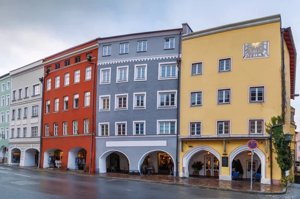 Street in Wasserburg Inn, Almanya