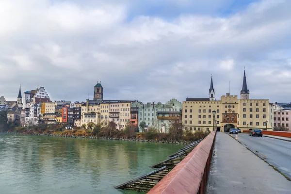 Vue de Wasserburg am Inn, Allemagne — Photo