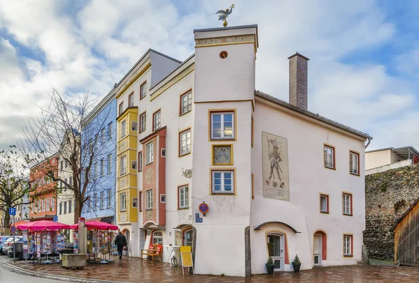 Calle en Wasserburg am Inn, Alemania — Foto de Stock