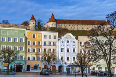 Şehir meydanı, Burghausen, Almanya