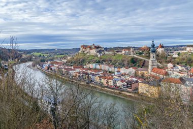 Görünüm Burghausen, Almanya