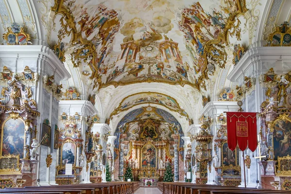 Abbazia di Raitenhaslach, Burghausen, Germania — Foto Stock