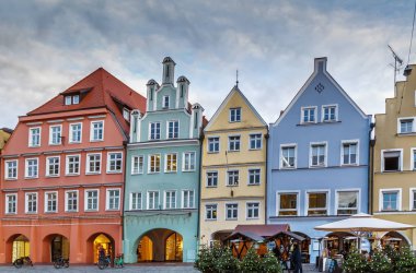 Landshut, Almanya'da Altstadt caddesi