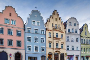 Landshut, Almanya'da Neustadt caddesi