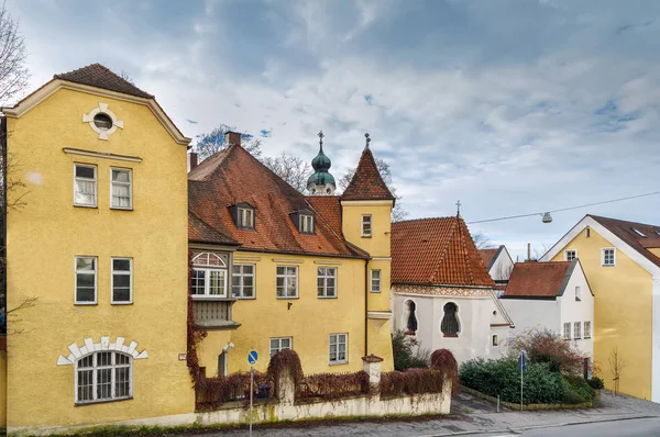 Rua em Landshut, Alemania — Fotografia de Stock