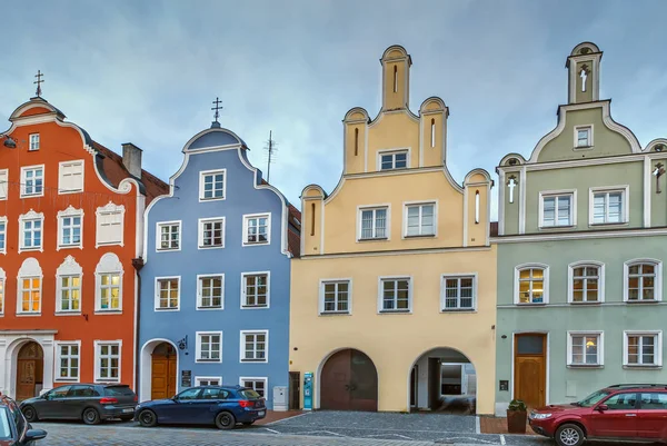 Neustadt street a Landshut, Germania — Foto Stock