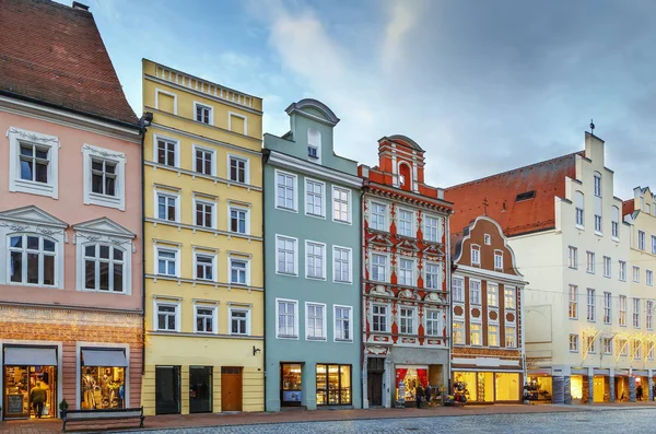 Altstadt Street i Landshut, Tyskland — Stockfoto
