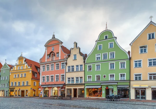 Altstadt street in Landshut, Germany — Stock Photo, Image