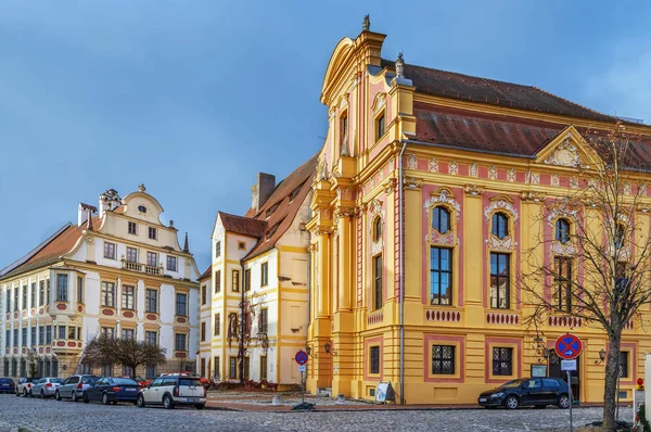 Neuburg 'daki Devlet Kütüphanesi an der Donau, Almanya — Stok fotoğraf