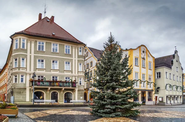 Hoofdplein in Eichstatt, Duitsland — Stockfoto